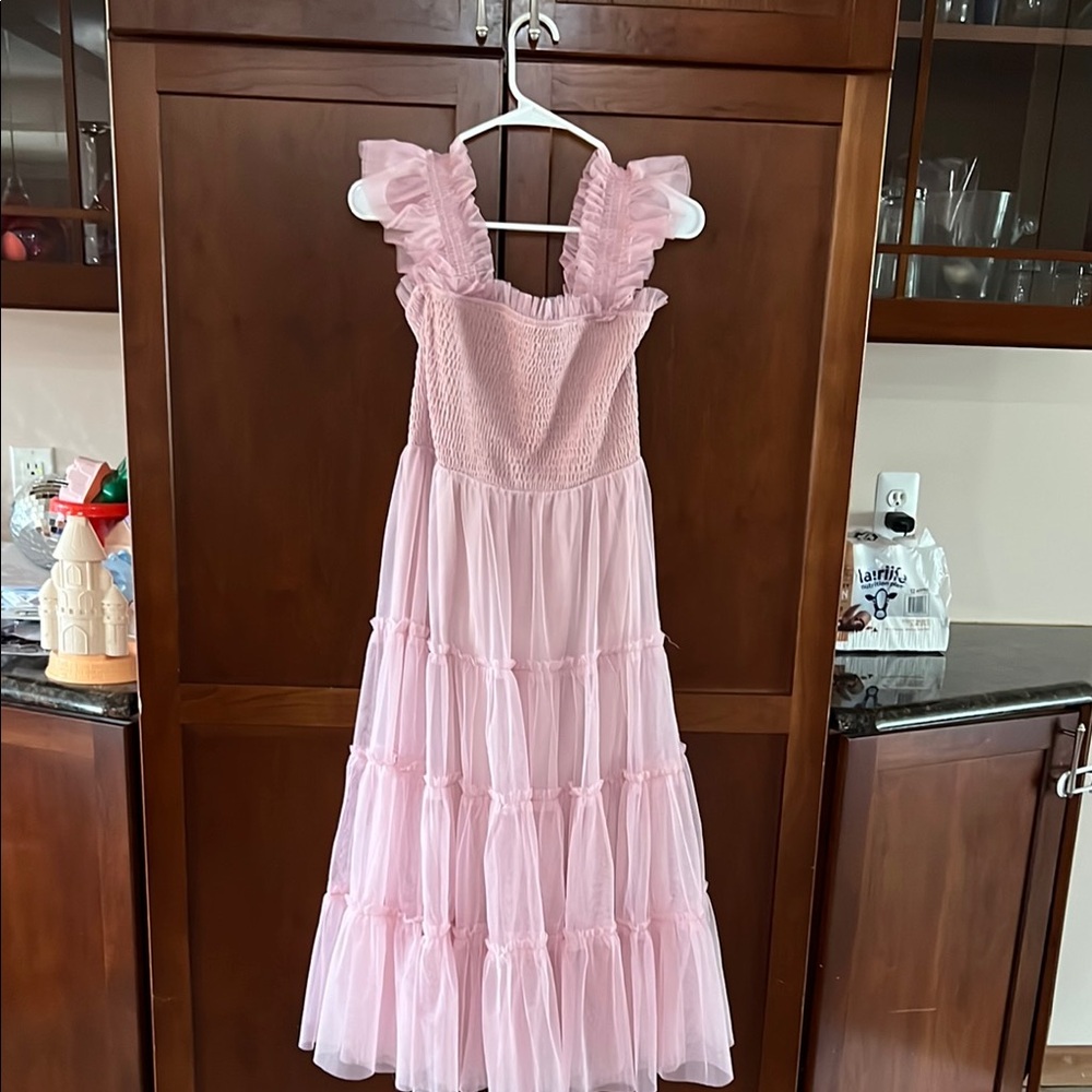 Listicle Pink Maxi Dress